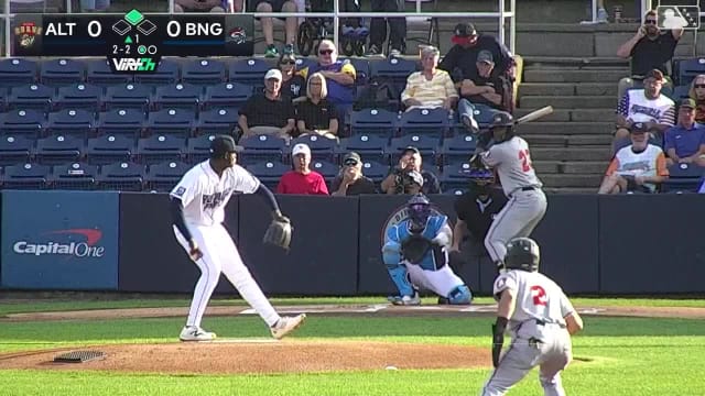 Gary Gill Hill equals a season high with eight K's