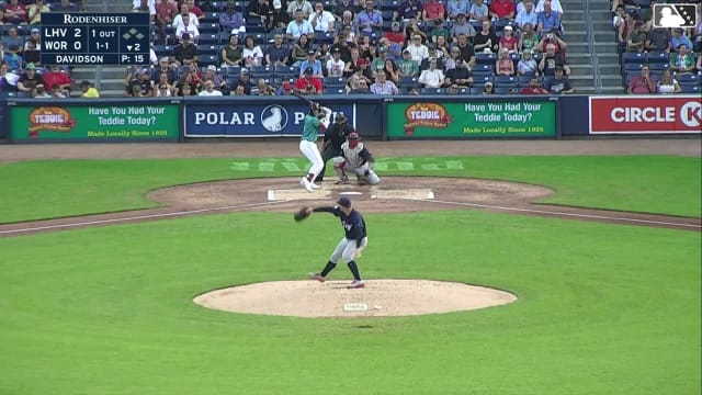 Tucker Davidson In play, run(s) to Mikey Romero
