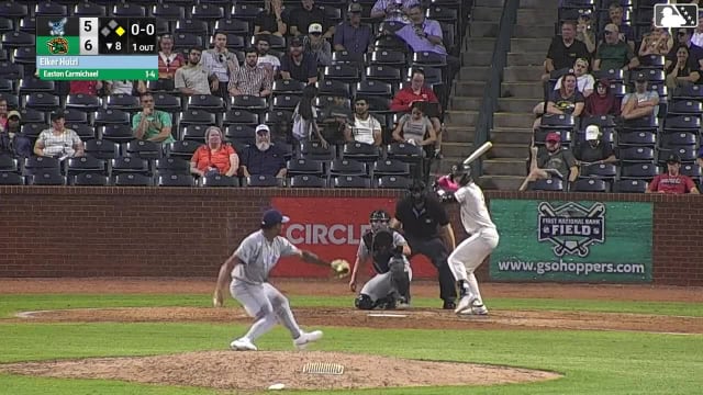 Eiker Huizi Ball In Dirt to Easton Carmichael