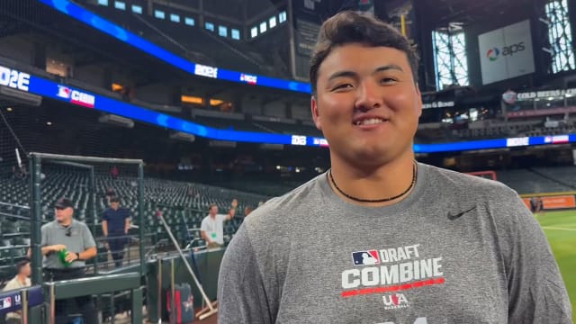 Rintaro Sasaki on MLB Combine experience