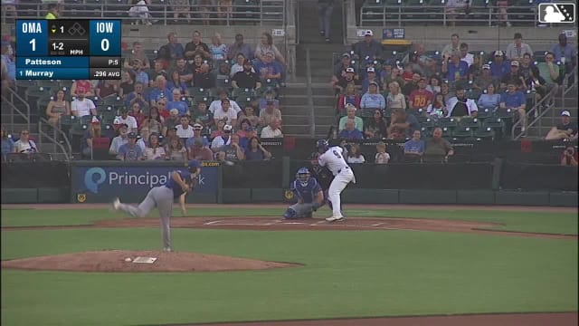BJ Murray homers (15) on a fly ball to left field.