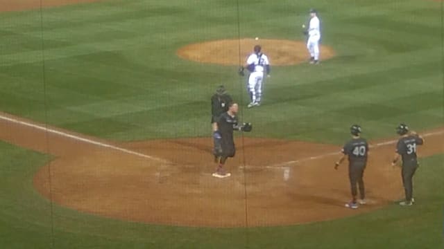 Tripp Garish's two-run home run for Air Force