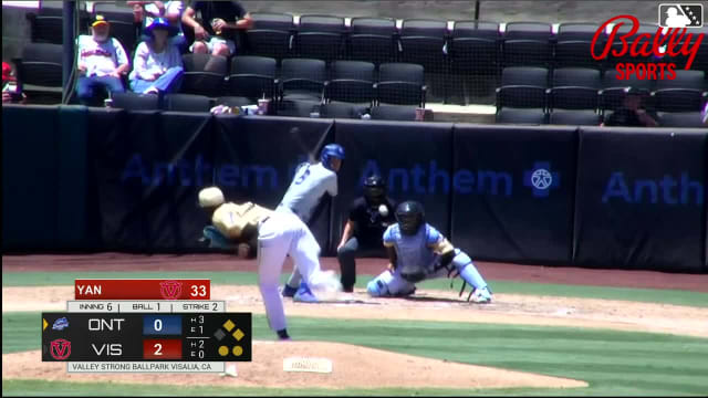Landyn Vidourek singles on a ground ball to shortstop Tytus Cissell. Ching-Hsien Ko scores. Joendry Vargas to 3rd. Throwing error by shortstop Tytus Cissell.