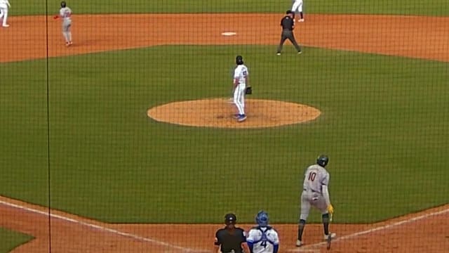 Denzel Clarke's three-run homer