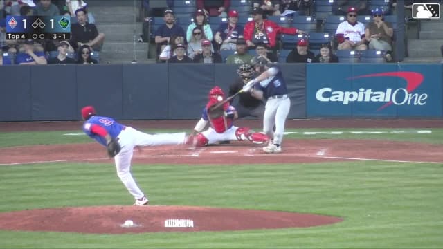 Ryan Waldschmidt crushes his fifth homer