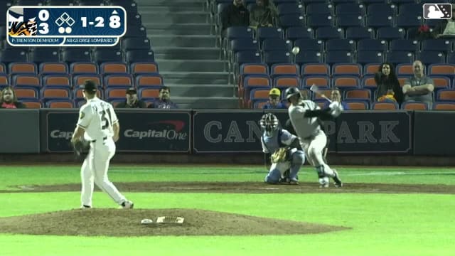 George Lombard Jr.'s first Double-A hit