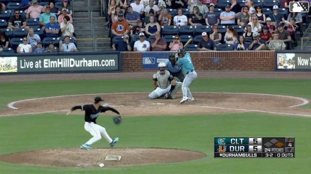 Brody Hopkins Swinging Strike to Jason Matthews