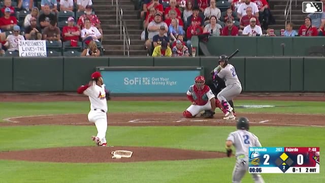 Carlos Virahonda's two-run home run