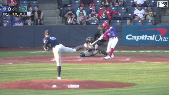 Arjun Nimmala's solo home run
