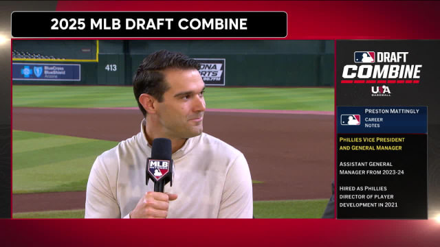 Preston Mattingly on MLB Draft Combine