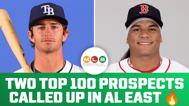 The AL East welcomes two top prospects