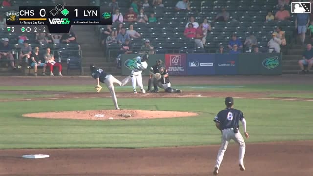 Welbyn Francisca's first home run of the season