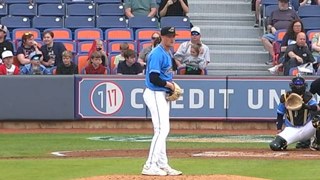 Khal Stephen strikes out three in scoreless outing