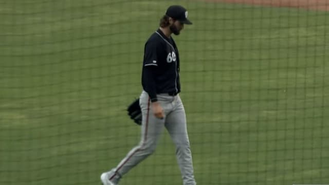 Brandon Young strikes out ten batters