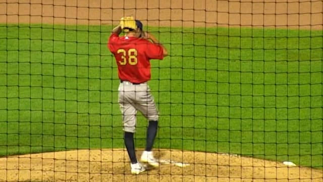 Yehizon Sanchez's eight-pitch inning