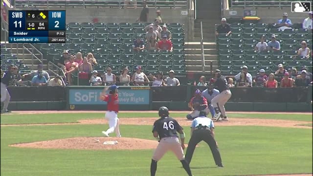 Collin Snider In play, run(s) to George Lombard Jr.
