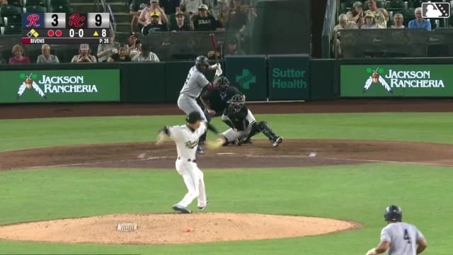 Spencer Bivens In play, run(s) to Lazaro Montes