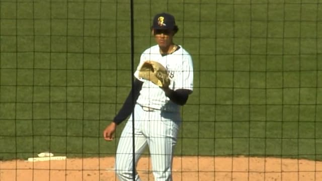 Carlos Lagrange's eight strikeouts