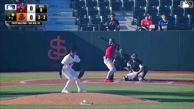 Roldy Brito homers (4) on a fly ball to left center field. Cameron Nelson scores.