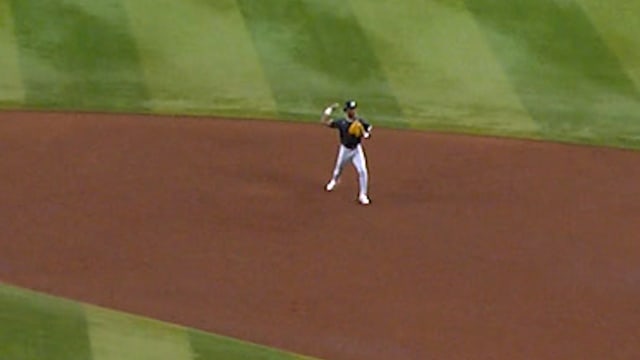 Rashad Hayes' turns nifty double play
