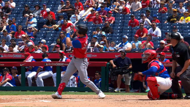 Nathan Flewelling's two-run home run