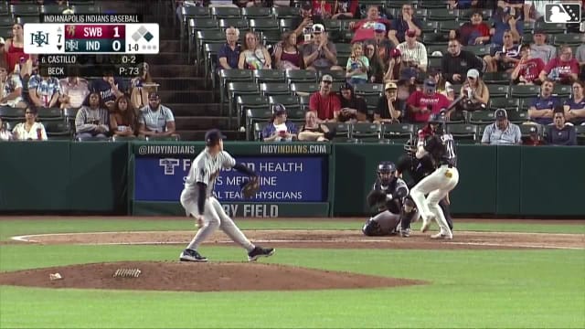 Brendan Beck Swinging Strike to Jesus Castillo