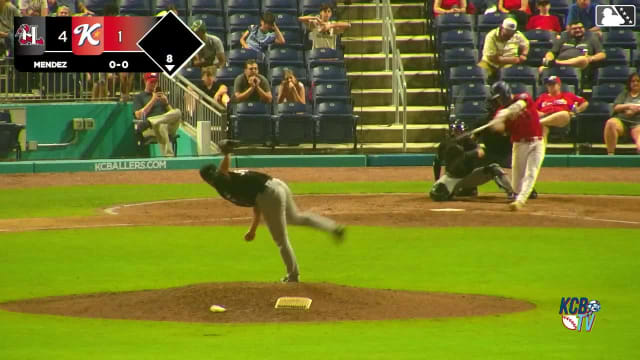 Caleb Bonemer swats his sixth homer of the year