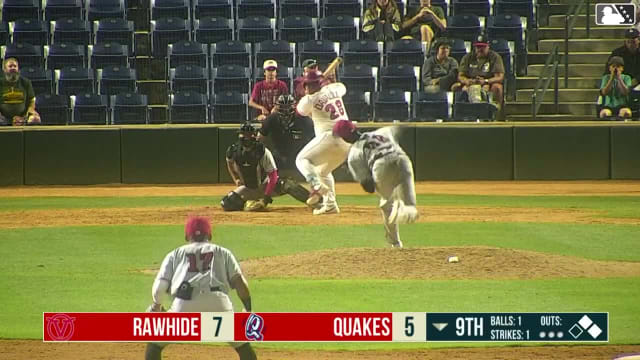 Gabriel Davalillo singles on a line drive to left fielder Abdias De La Cruz. Jonny McGill scores. John Wimmer to 2nd.