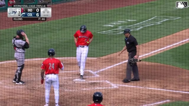Chase DeLauter's second two-run home run