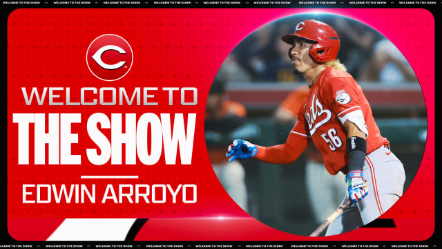 Reds promote No. 3 prospect Edwin Arroyo to MLB