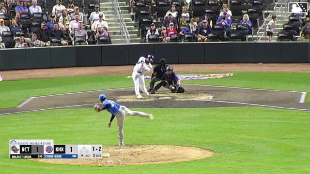 Walbert Urena's eighth strikeout of the game