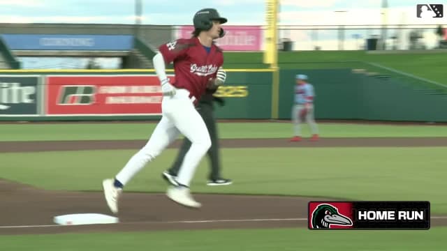 Mike Sirota's third homer of the doubleheader
