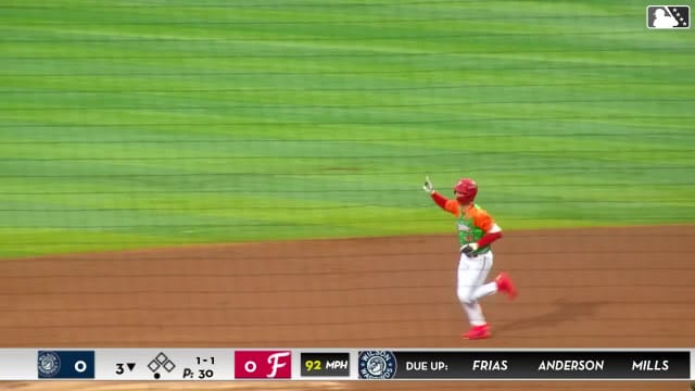 Gavin Fien's solo home run