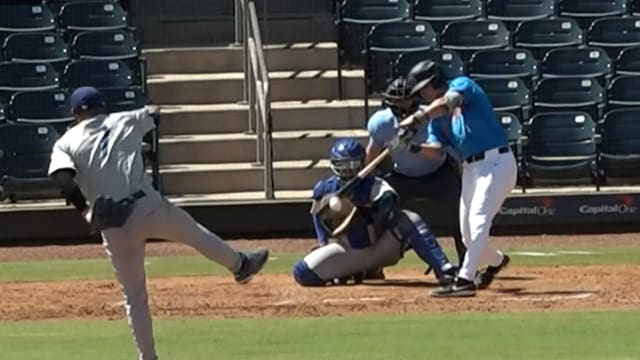 Ali Camarillo's three-hit, four-RBI game