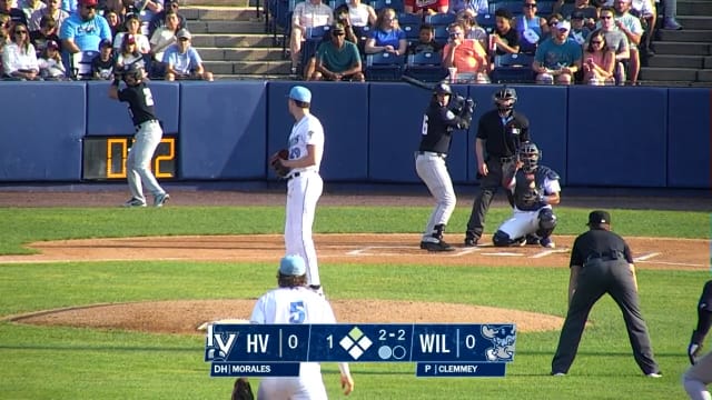 Alex Clemmey fans five batters in outing