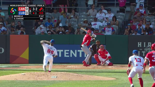 Owen Caissie puts Canada on the board in the 3rd