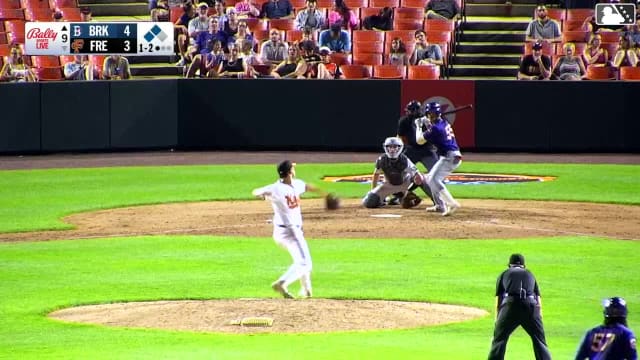 Mitch Voit singles on a ground ball to left fielder RJ Austin. Colin Houck scores. Jamari Baylor to 3rd.