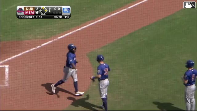 Osleivis Basabe's three-run home run