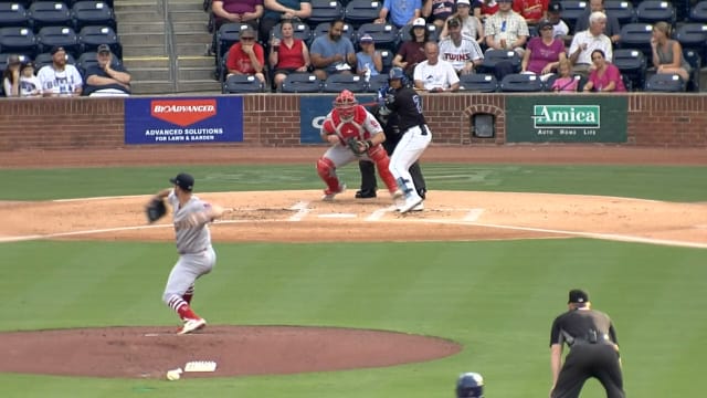 Steven Matz K's a batter in two-thirds of an inning