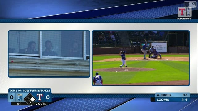 Gavin Cross' two-run home run