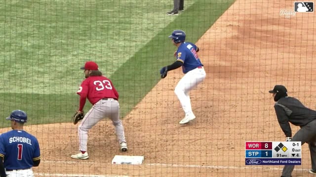 Tyler Samaniego In play, run(s) to Emmanuel Rodriguez