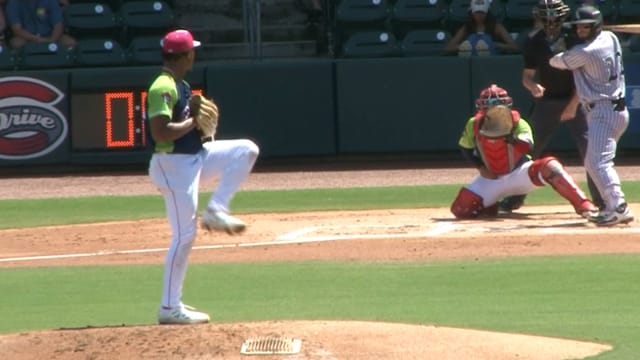 Marcus Phillips strikes out three