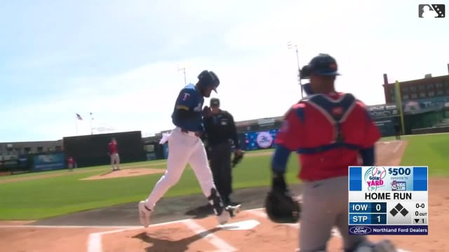 Kaelen Culpepper's leadoff home run
