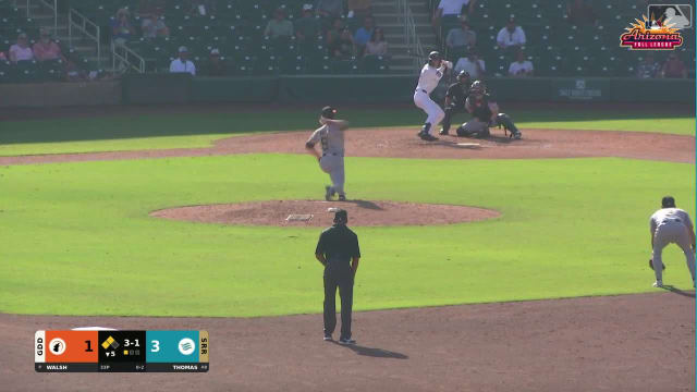 Michael Walsh In play, run(s) to Jared Thomas