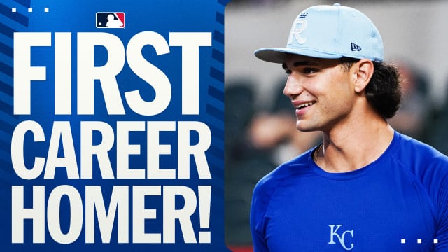 Jac Caglianone's first career home run