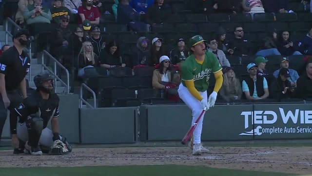 Daniel Susac's solo home run