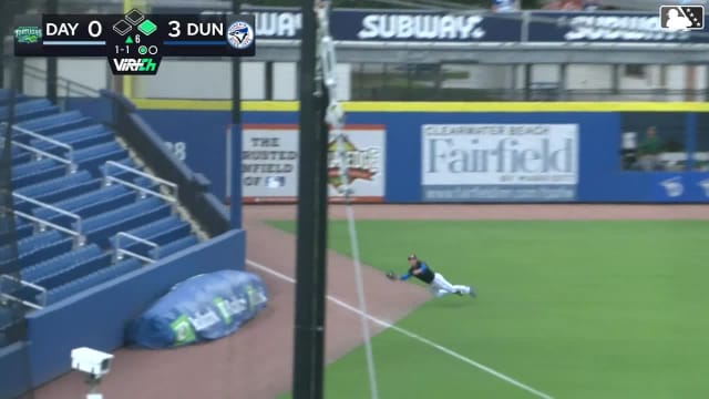 Austin Smith's diving catch