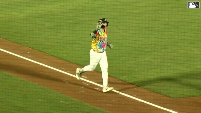 Andrew Fischer's minor-league leading 41st homer