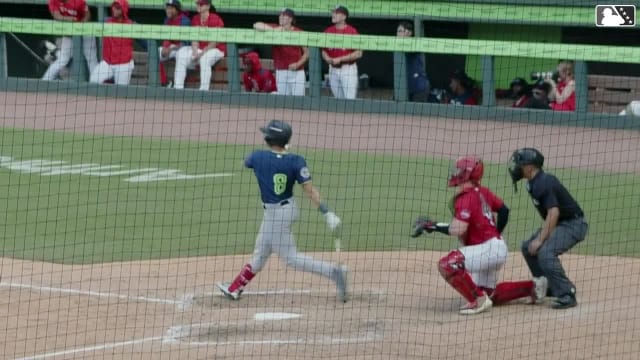 Dylan Dreiling's three-run home run