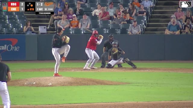 Tyson Neighbors Ball In Dirt to T.J. White